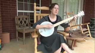 Cripple Creek  clawhammer banjo [upl. by Bronnie]