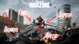 Cest notre map  WARZONE w BrokyBrawks Samish Ladylyne [upl. by Larkin831]