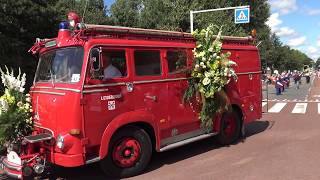 Flower Parade Rijnsburg 2018 in Katwijk  4 K [upl. by Earized]