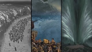 The Visual Effects Of Parting The Red Sea Through The Years [upl. by Gies859]