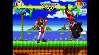 Mugen  Ragna The Bloodedge Vs Sol Badguy [upl. by Wobniar415]