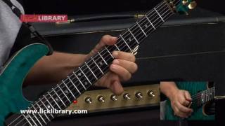 Van Halen Panama Guitar Solo  Slow amp Close Up  Learn To Play Van Halen Guitar DVD [upl. by Aralomo]