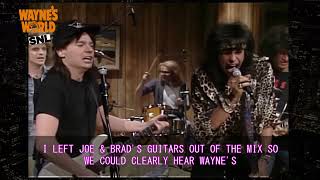 Was Wayne really playing the guitar on Waynes World SNL [upl. by Gaby]