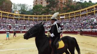 Plaza de toros de Bogotá antes de una corrida  Bogotas bullring shot with DJI Osmo [upl. by Lora]