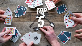 TOP 5 BEST CARD GAMES OF ALL TIME [upl. by Dredi]