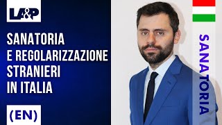 Sanatoria e regolarizzazione stranieri in Italia 2020  regularization in Italy permit Of stay [upl. by Delcina]