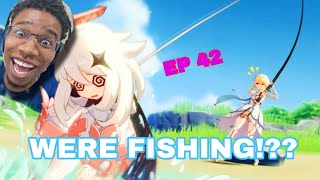 Fishing Genshin Impact  Ep 42 [upl. by Ayikahs561]