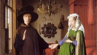 The Arnolfini Portrait van Eyck [upl. by Harhay885]