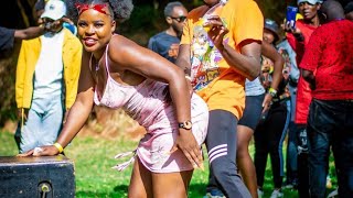 KUSUGUANA🍑amp KUROMBOSA KULA TAKO KENYAN TWERKING AT MEET N GRILL KUROMBOSA SAGRET GARDENS POOL PARTY [upl. by Rooke]