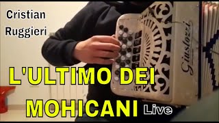 LULTIMO DEI MOHICANI Soundtrack  Cristian Ruggieri Live folk music folkmusic organetto [upl. by Safko]