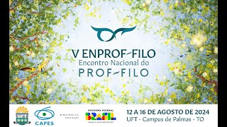 V ENPROFFILO Mesaredonda sobre Produtos TécnicoTecnológicos PTT em Filosofia [upl. by Refennej]