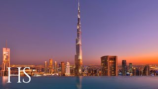 ADDRESS SKY VIEW DUBAI HOTEL  INFINTY POOL VIEWS OF BURJ KHALIFA full tour 4K [upl. by Simona]