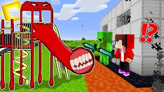 SLIDE EATER contre la maison la plus sécurisée  Gameplay Minecraft par Mikey et JJ Maizen [upl. by Kurzawa394]