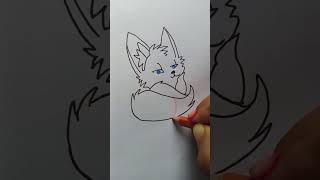 Fox🦊 drwaingdrawing art artandcraft fox [upl. by Galer401]