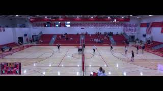 Earlham High School vs Lenox High School Womens Varsity Volleyball [upl. by Campbell]