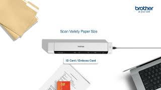 DS640  Document Scanner Super Portable  15 sec ver [upl. by Martell]