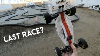 Last Race with the TLR 22 50 DC Elite  2WD Buggy Racing Indoor Dirt  Netcruzer RC [upl. by Seluj]