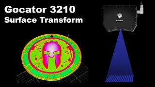 Gocator 3210 3D Scanning Demonstration Surface Transform [upl. by Salita]