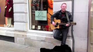 The sounds of Manchester Buskers in the city [upl. by Aicenek]