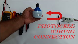 photocell sensor connection with a contactor [upl. by Sesylu]