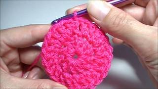 Tutorial  Magische Ring haken Verstelbare Ring [upl. by Isle]