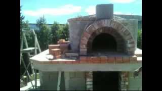 COSTRUZIONE FORNO A LEGNA E BARBECUE [upl. by Massie42]