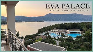 Grecotel Eva Palace Hotel Resort Review in Corfu Greece [upl. by Allenad]