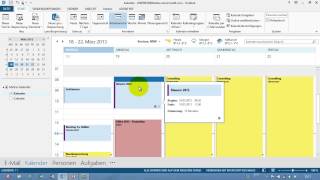 Outlook  Termin erstellen  Kalender  Teil 02 [upl. by Ahsayn]