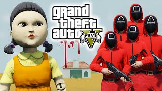 SQUID GAME w GTA V ☠️ [upl. by Paryavi]