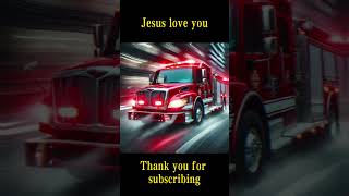 Firefighter Jesus saves mother and daughter jesus jesusmylove jesuslove jesuslovesyo [upl. by Aubreir473]