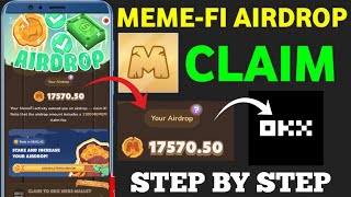 How To Claim MemeFi Airdrop To OkX Wallet and Bybit  Memefi Airdrop Withdrawal Step by Step [upl. by Iphigenia657]