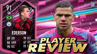 91 FUT BALLERS EDERSON PLAYER REVIEW SBC PLAYER  EDERSON MAN CITY  FIFA 23 Ultimate Team [upl. by Eustazio]