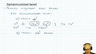 15 x Samanmuotoisten termien tunnistaminen [upl. by Caddaric]