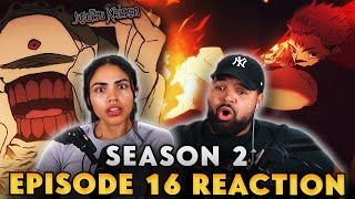 SUKUNA VS JOGO WAS INCREDIBLE  Jujutsu Kaisen S2 Ep 16 Reaction [upl. by Daphna548]