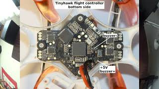 EMAX Tinyhawk S II race Freestyle  alternative beeper buzzer fc pads schematic  defective pad [upl. by Geesey]