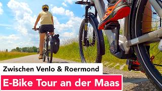 Sonntagstour  Mit dem EBike an der Maas unterwegs zwischen Venlo  Roermond  Test App Fietsknoop [upl. by Dannie]