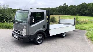 Nissan Cabstar NT400 Dropside SWB with 500 kg Tail Lift 30 D 130 BHP Euro 6 CE67AVD [upl. by Myrle]