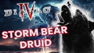 Druid Storm Bear Build  No Uniques Required [upl. by Pfister]