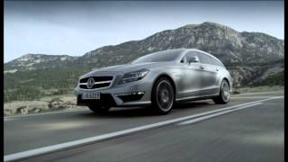 Mercedes CLS 63 AMG Shooting Brake trailer [upl. by Munshi482]