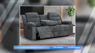 3Seater Electric Recliner Sofas  BuiltIn Wireless Charges amp More [upl. by Januisz]