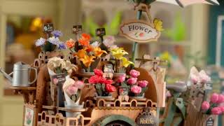 Flower Blossom Cart DIY Miniature Kit [upl. by Argela]