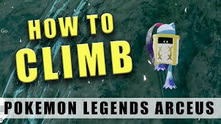 Pokémon Legends Arceus how to climb  Unlock Sneasler [upl. by Calbert474]