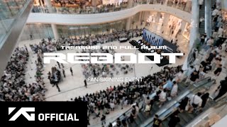 TREASURE  REBOOT FANSIGNING EVENT [upl. by Retsof]