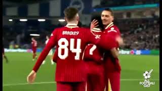 🔴 Gakpo and Diaz Goal⚽️ Vitezslav Jaros Insane save🧤 Liverpool 🔥 football viralvideo trending [upl. by Swiercz523]