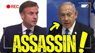 Macron ENVOI UN MISSILE à Netanyahou après son interview sur CNEWS [upl. by Dnalyr]