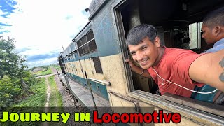 Train Journey With Loco Pilot  Bangladesh to India in Locomotive [upl. by Aridni]