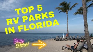 Best RV Parks in Florida Our Top 5 Picks [upl. by Willis]