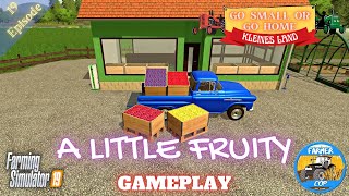 A LITTLE FRUITY  Kleines Land Gameplay Episode 19  Farming Simulator 19 [upl. by Linders963]