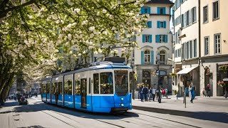 Zurich City Walking Tour Switzerland🇨🇭 Most cleanest City in the world  Bahnhofstrasse [upl. by Sina90]