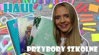 PRZYBORY SZKOLNE  Haul  Back to school 10 [upl. by Aitas]